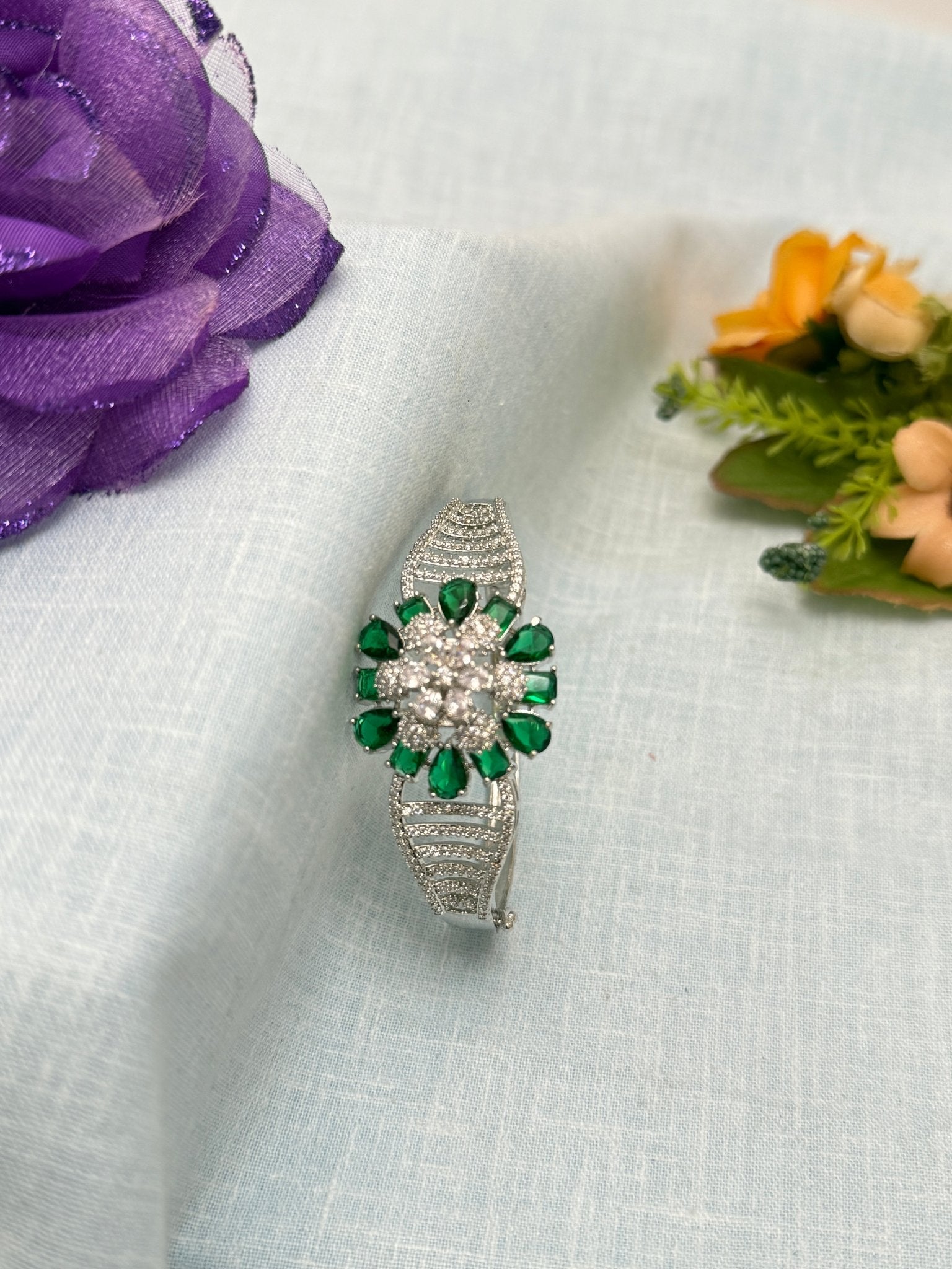 White Stone Bracelet 6932 - Mahilas