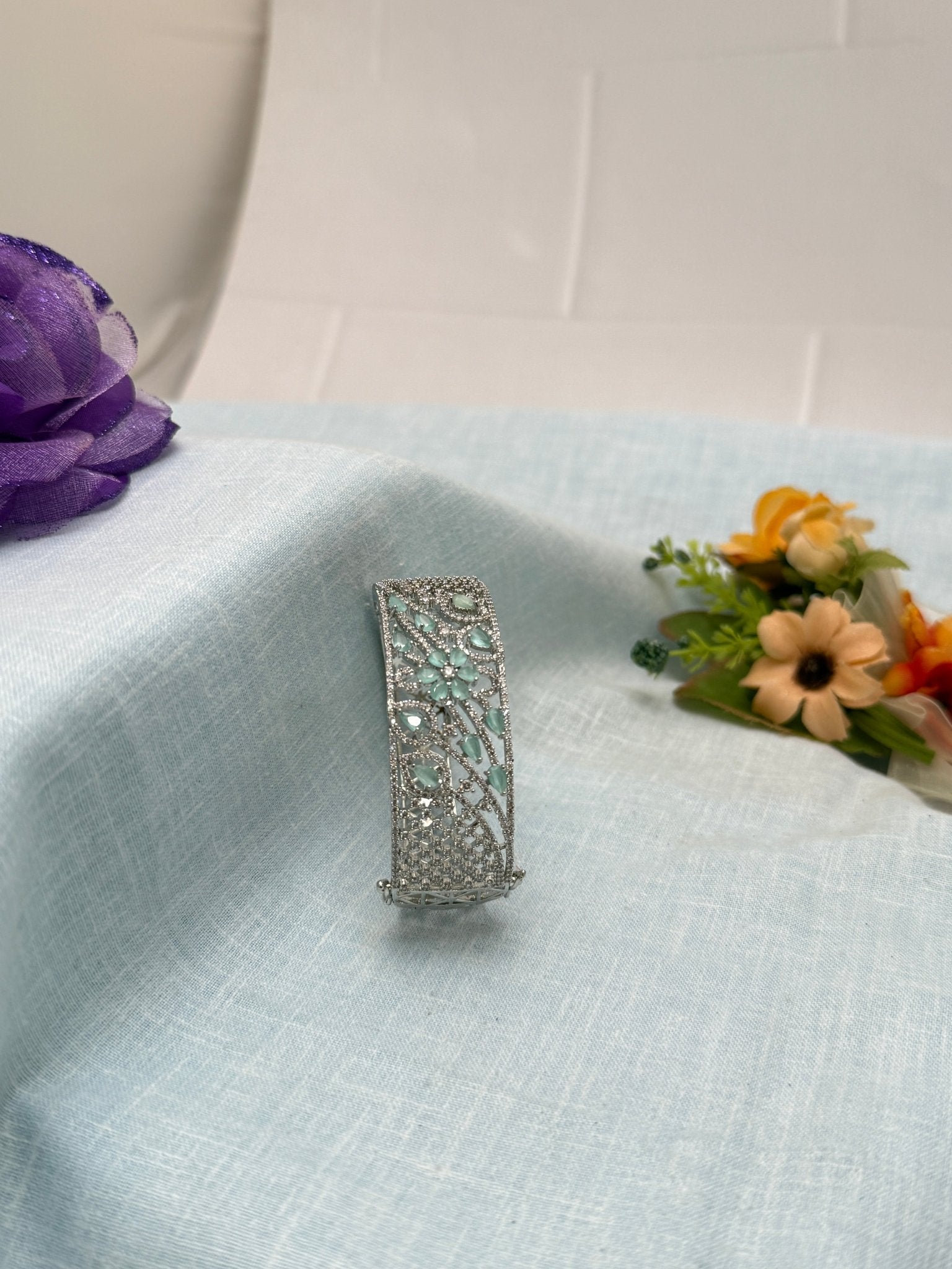 White Stone Bracelet 6936 - Mahilas