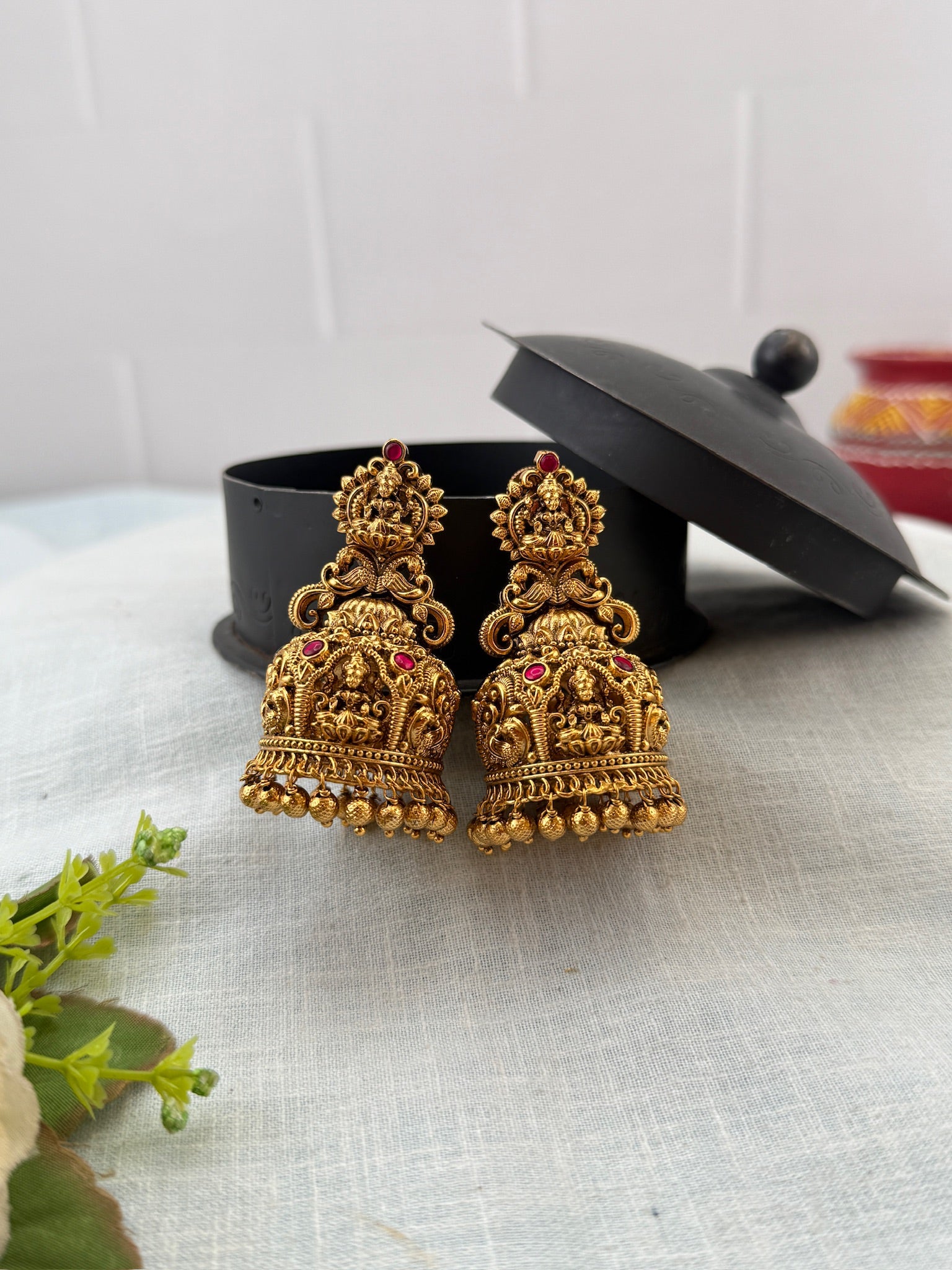 Luxurious Antique Jhumka Earrings 1160