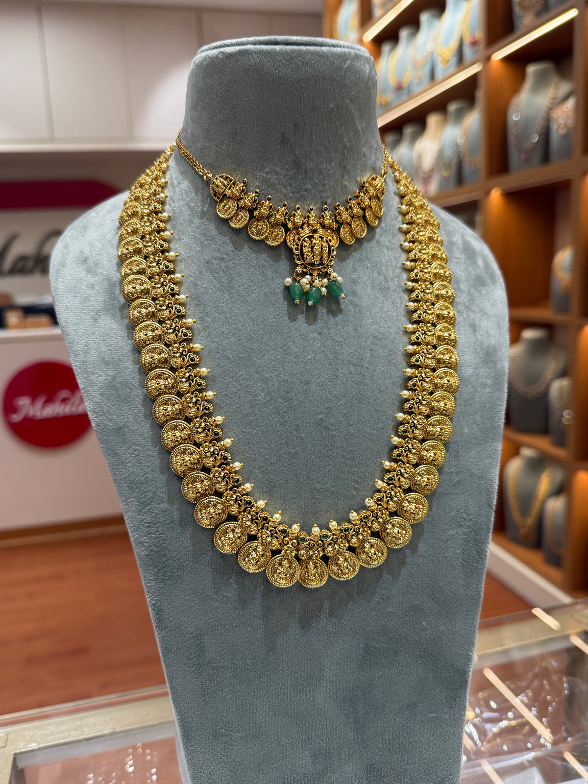 Antique Kaasu Full Necklace Set | NC004