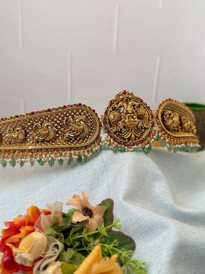 Royal Gandaberunda Peacock Kamarbandh Vaddanam 8108