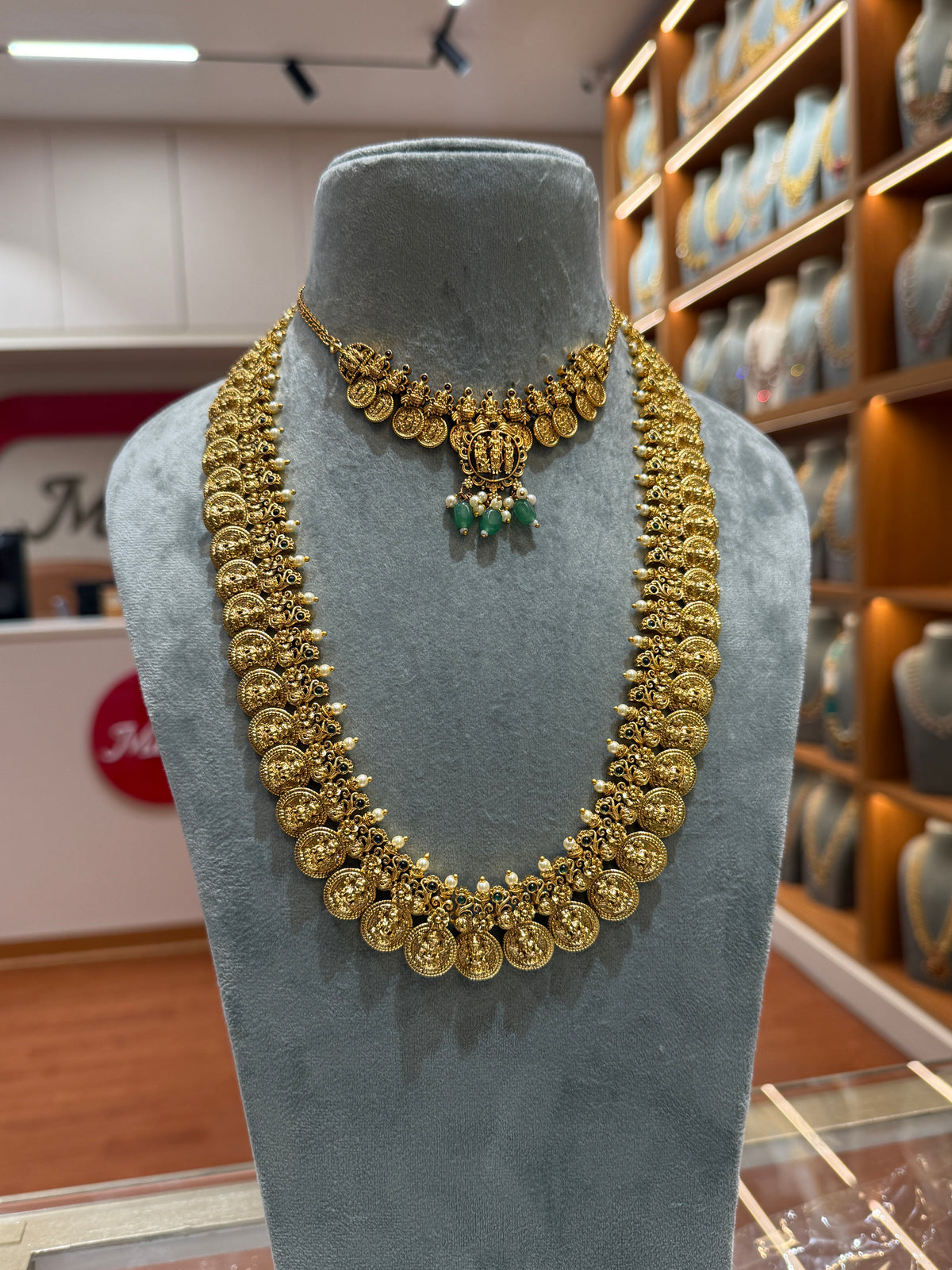 Antique Kaasu Full Necklace Set | NC004