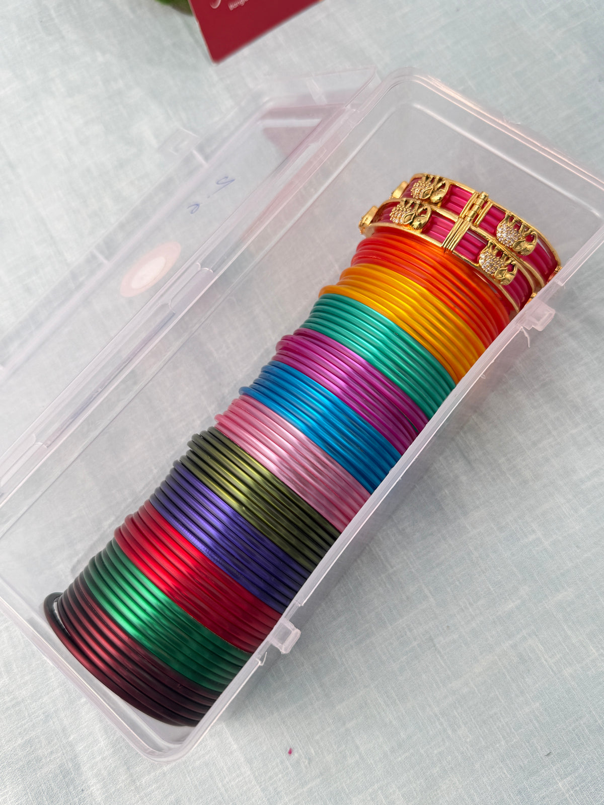 12 in 1 Changeable Elephant Kada Bangles Box | Set of 2 | BB005