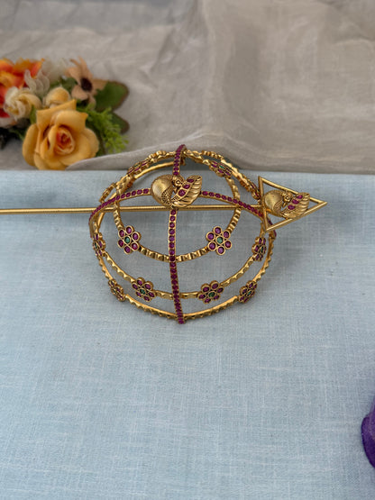 Luxurious Antique Bun Cage Jadebille Kuppa 0126