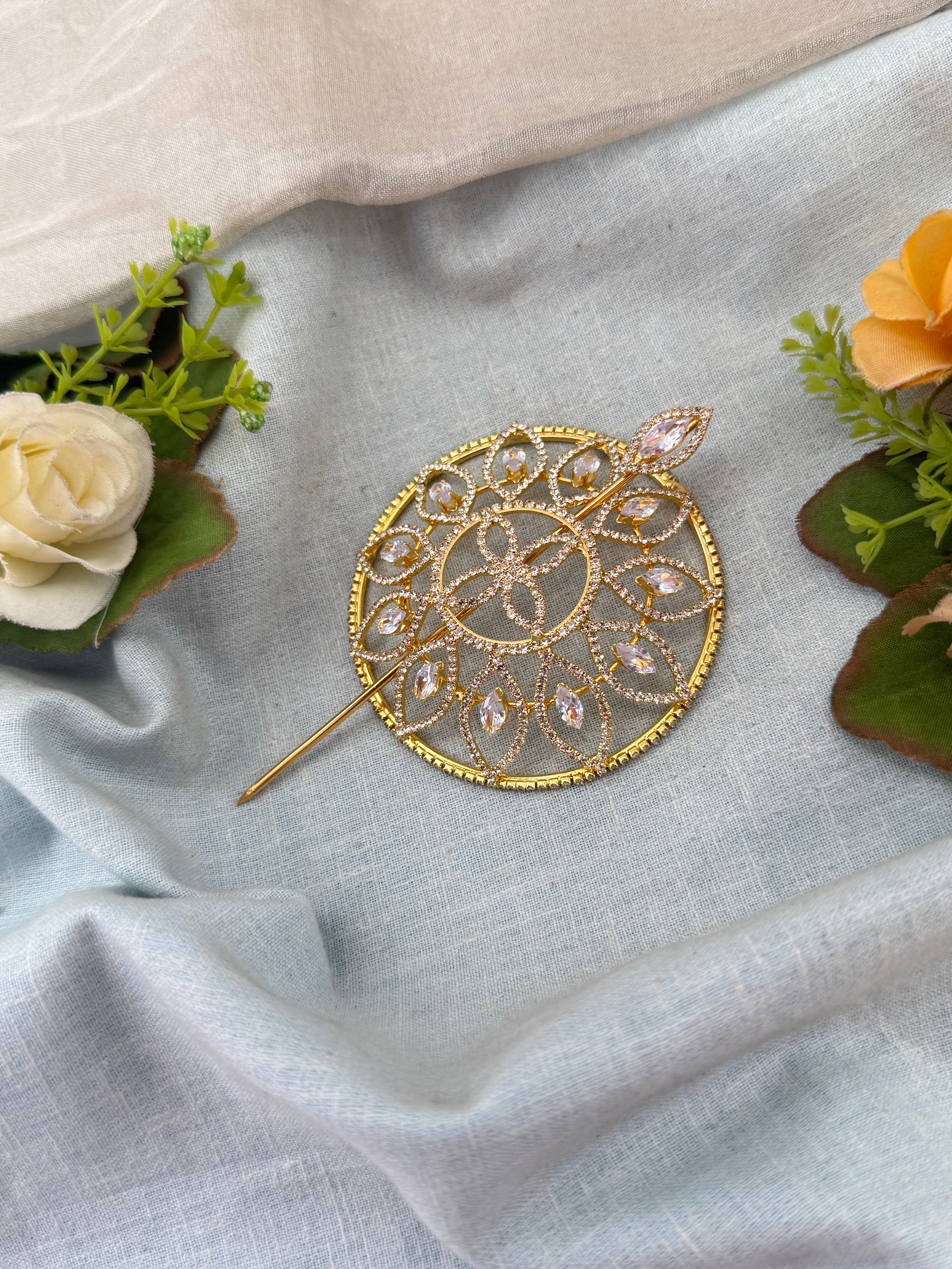 Luxurious Stone Bun Cage Kuppa 0171