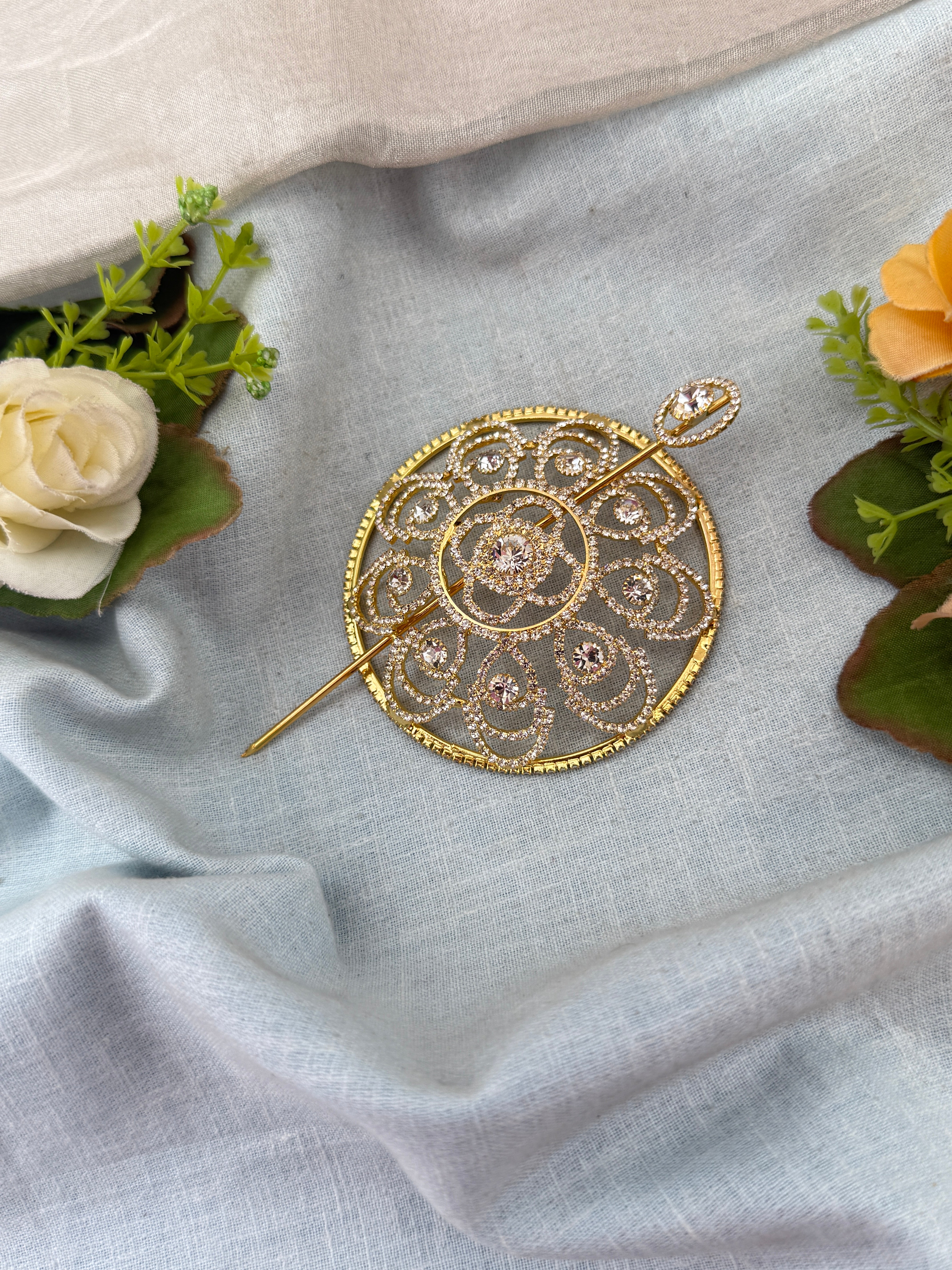 Luxurious Stone Bun Cage Kuppa 0172