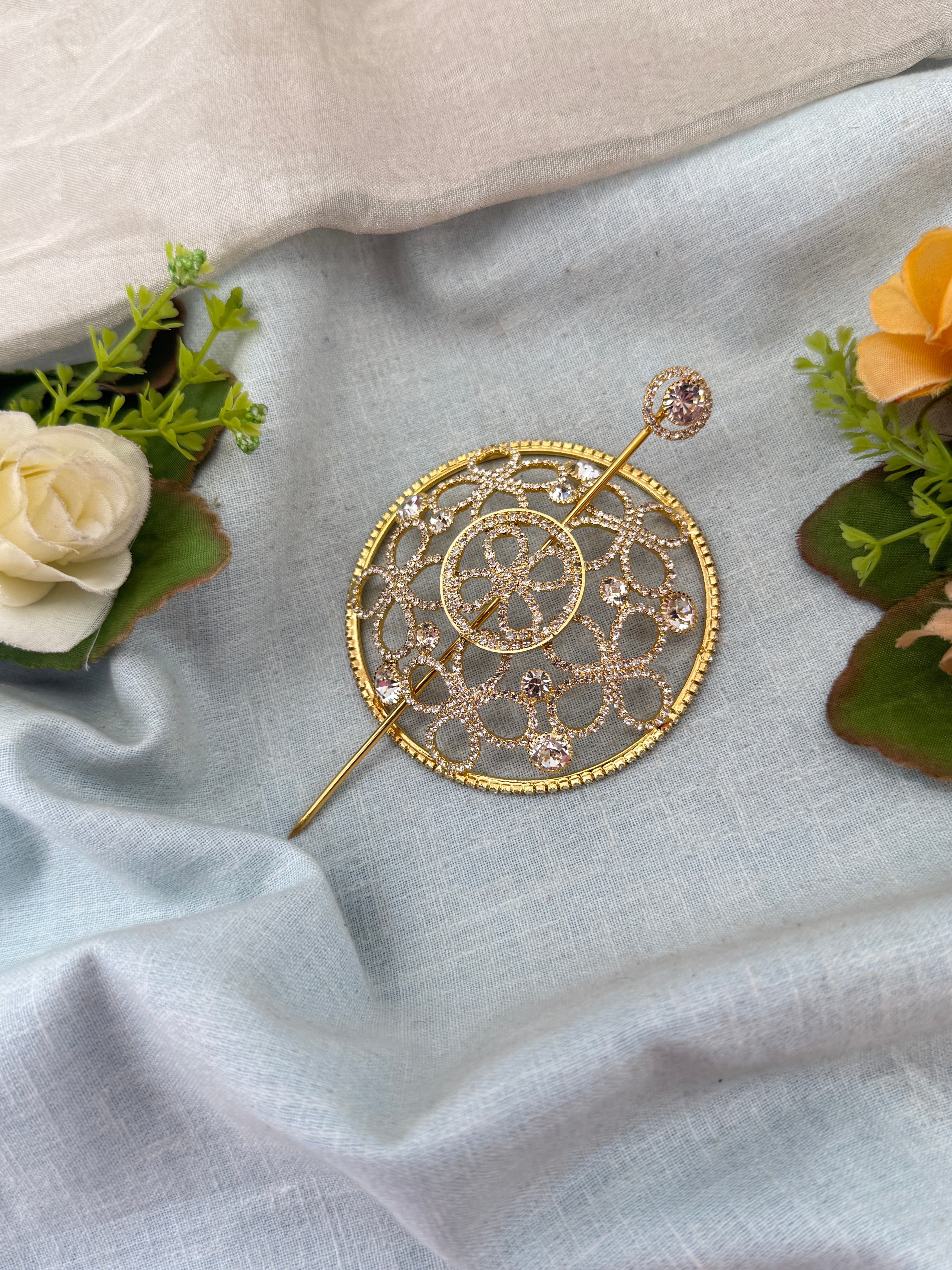 Luxurious Stone Bun Cage Kuppa 0174