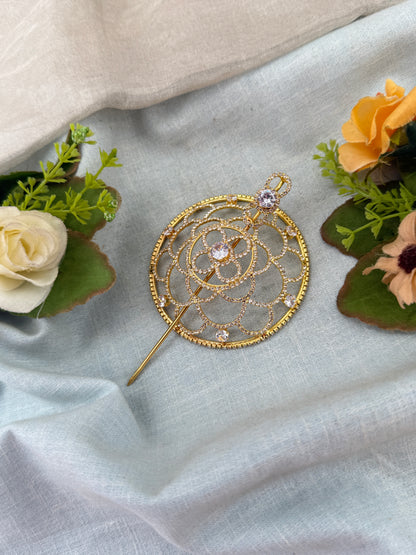 Luxurious Stone Bun Cage Kuppa 0176