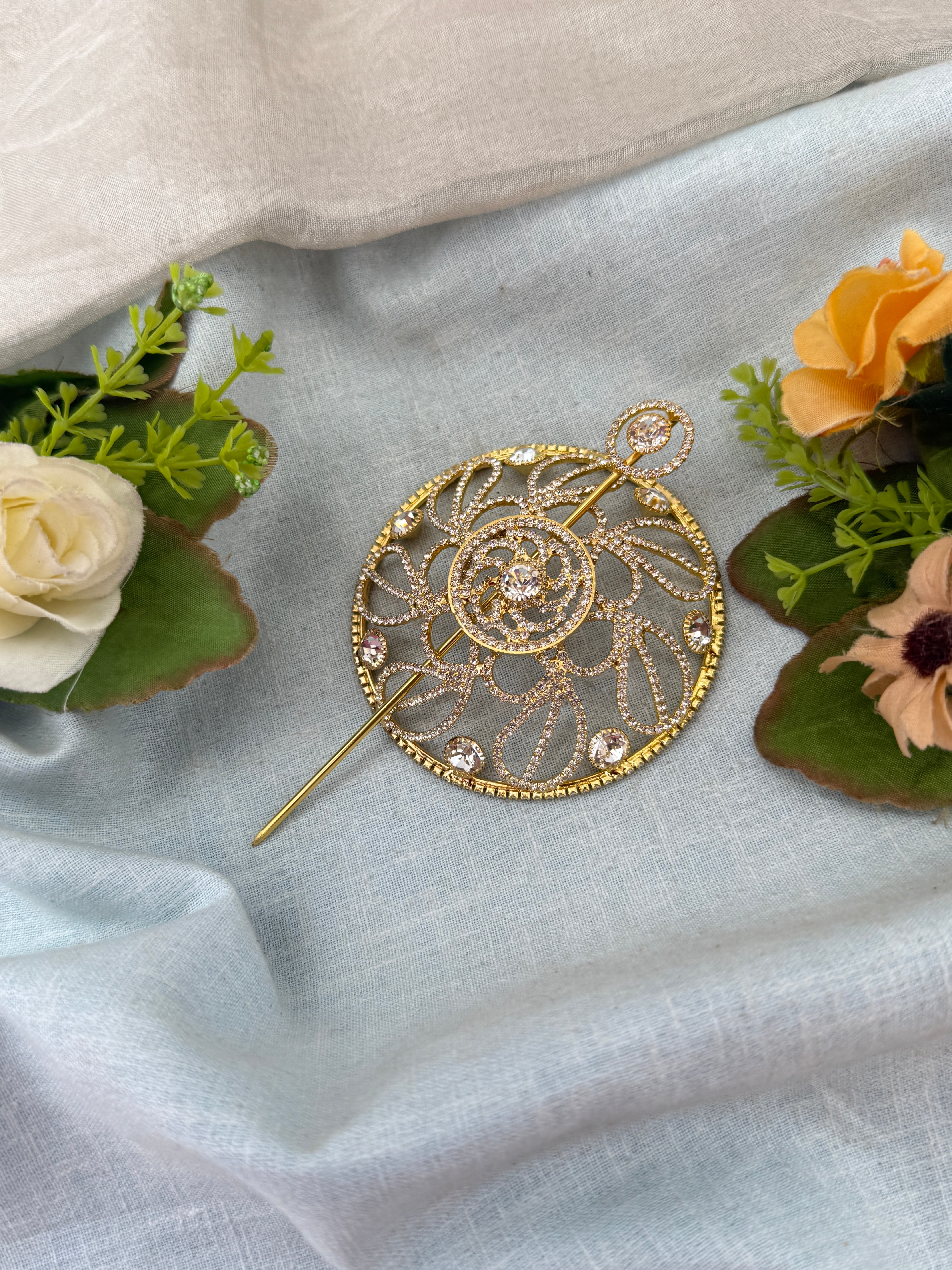 Luxurious Stone Bun Cage Kuppa 0177