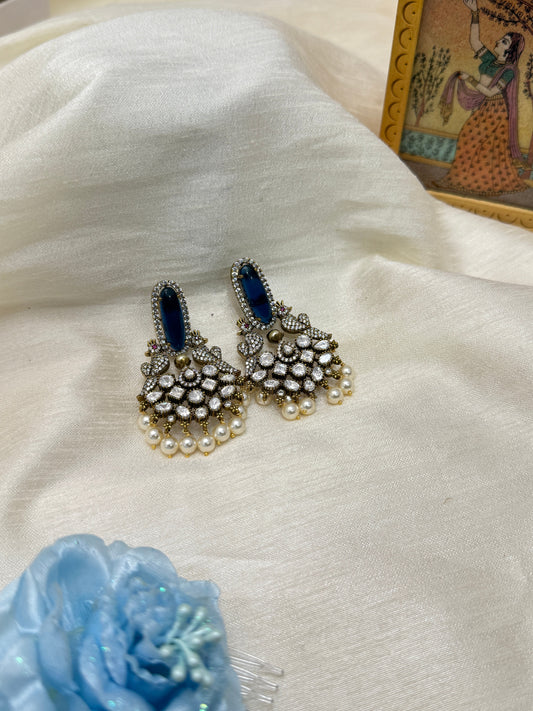 Victorian Jhumka Earrings 1098 - Mahilas