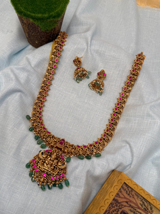 Jadau Necklace Set 156 - Mahilas