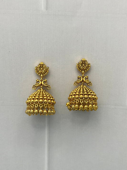 Antique Jhumka 0077 - Mahilas