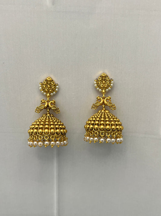 Antique Jhumka 0078 - Mahilas