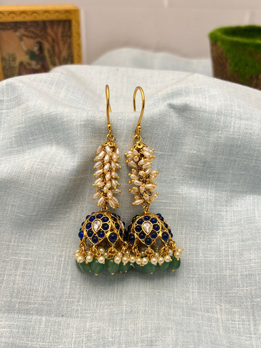 Antique Jhumka 0082 - Mahilas