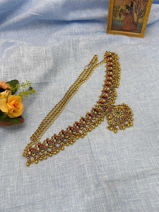 Designer Chain Antique Vaddanam Kamarbandh 6786 - Mahilas