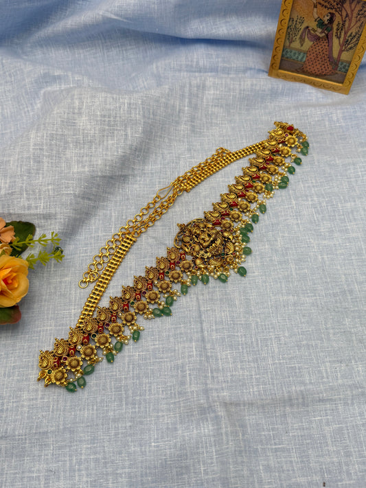 Designer Chain Antique Vaddanam Kamarbandh 6787 - Mahilas