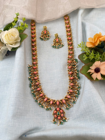 Antique temple necklace for women