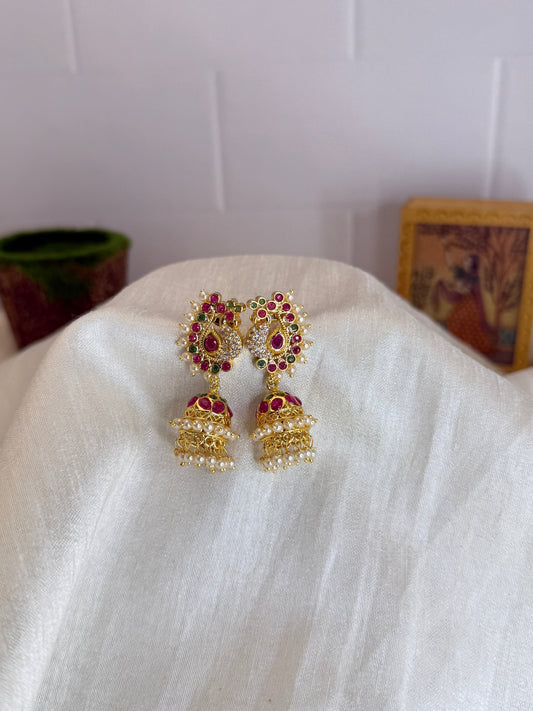 Antique Jhumka 0086 - Mahilas