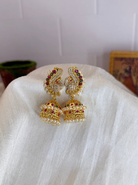 Antique Jhumka 0088 - Mahilas