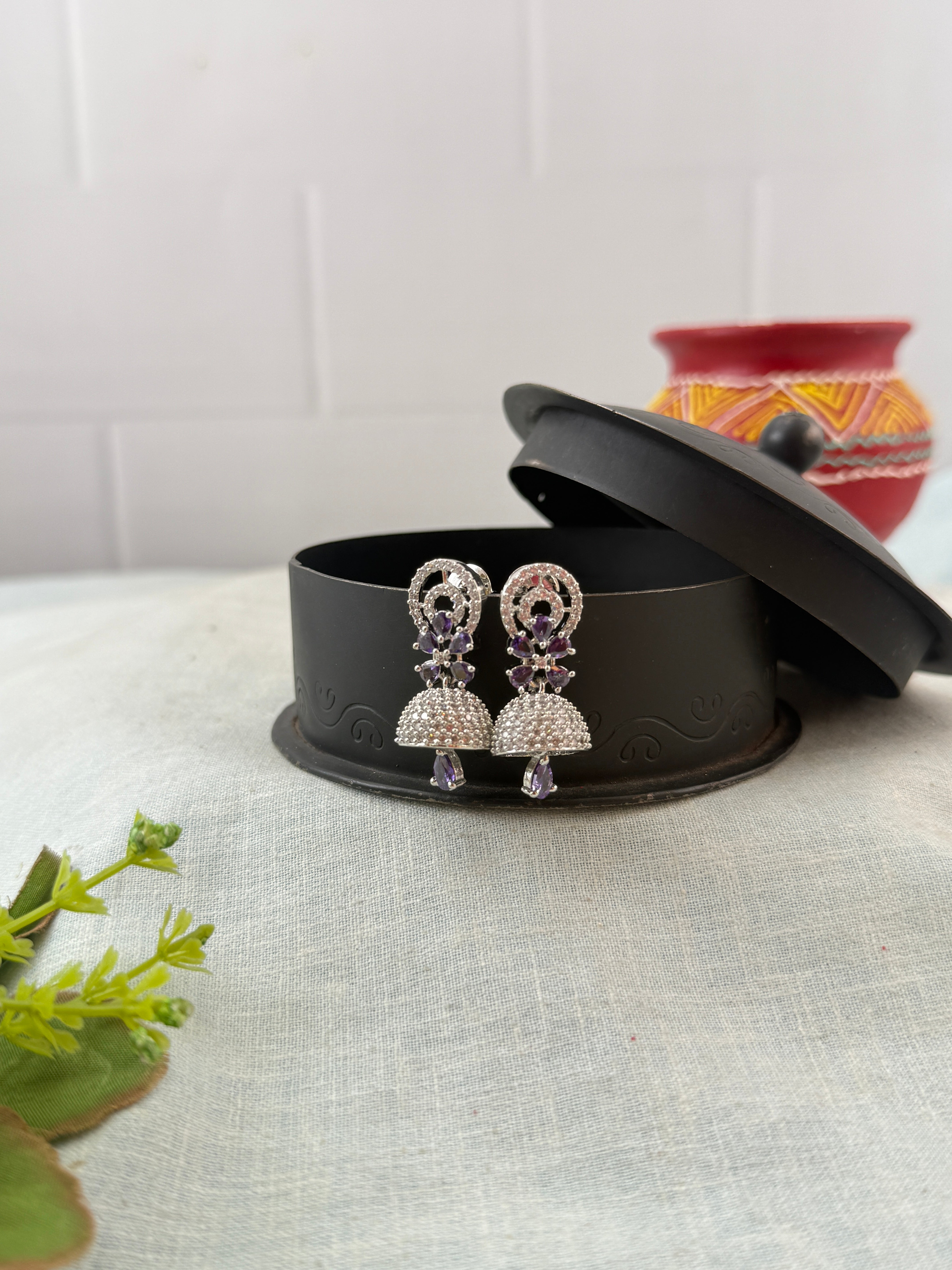 Traditional designer jhumkas for women