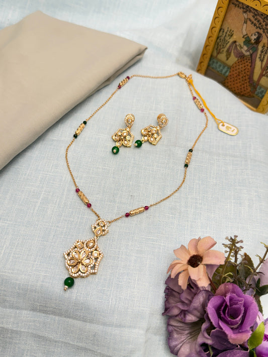 Kundan Necklace 1055 - Mahilas