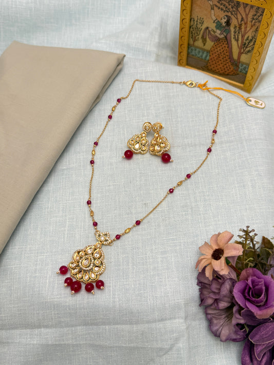 Kundan Necklace 1063 - Mahilas