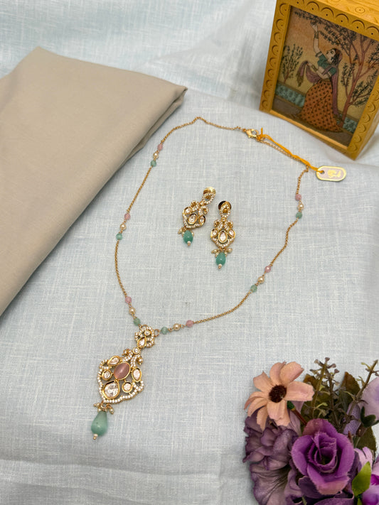 Kundan Necklace 1064 - Mahilas