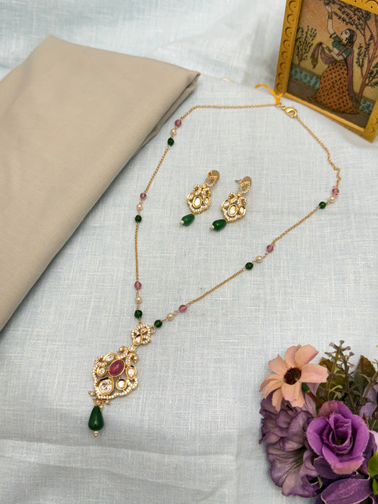 Kundan Necklace 1065 - Mahilas