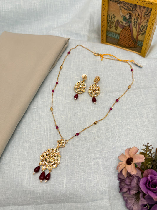 Kundan Necklace 1072 - Mahilas