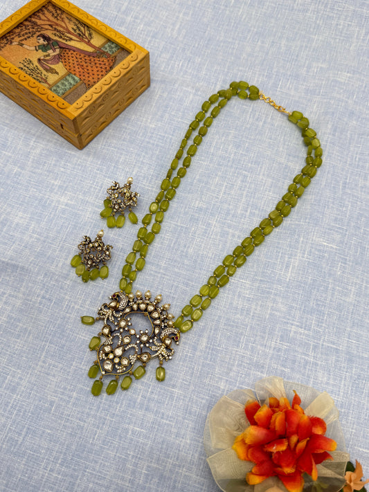 Layered Victorian Necklace Set 181 - Mahilas