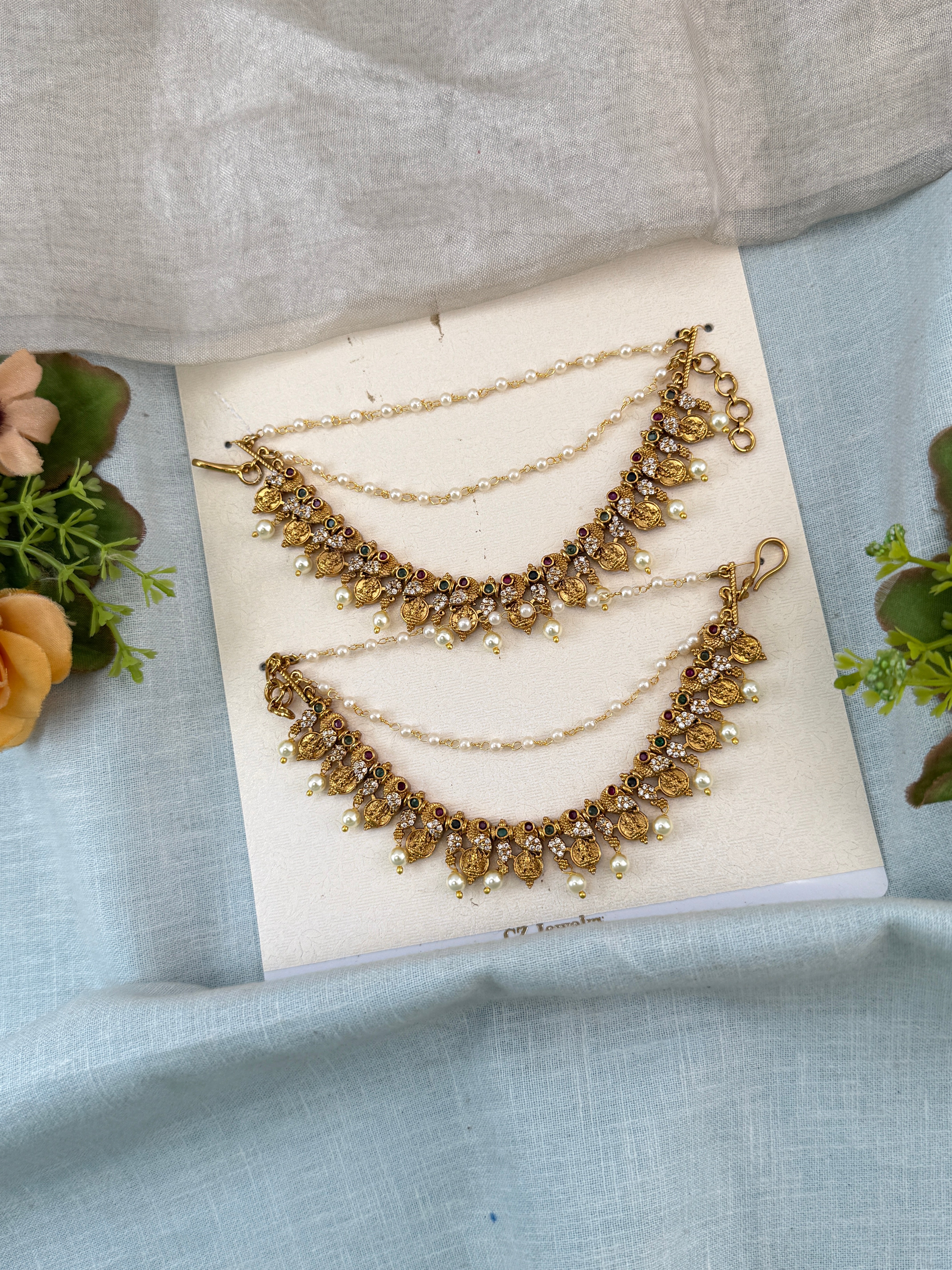 Designer earchains, maatal for women