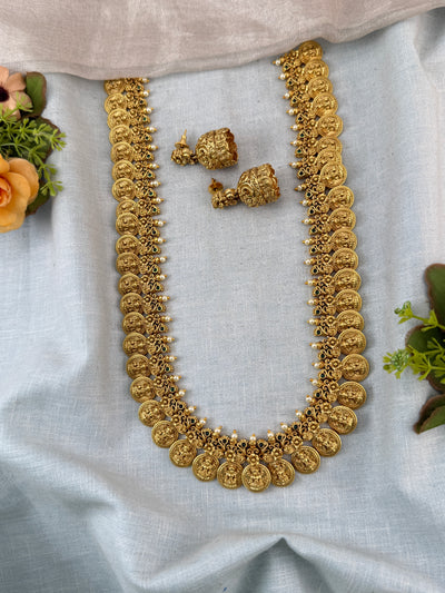 Antique temple necklace for women