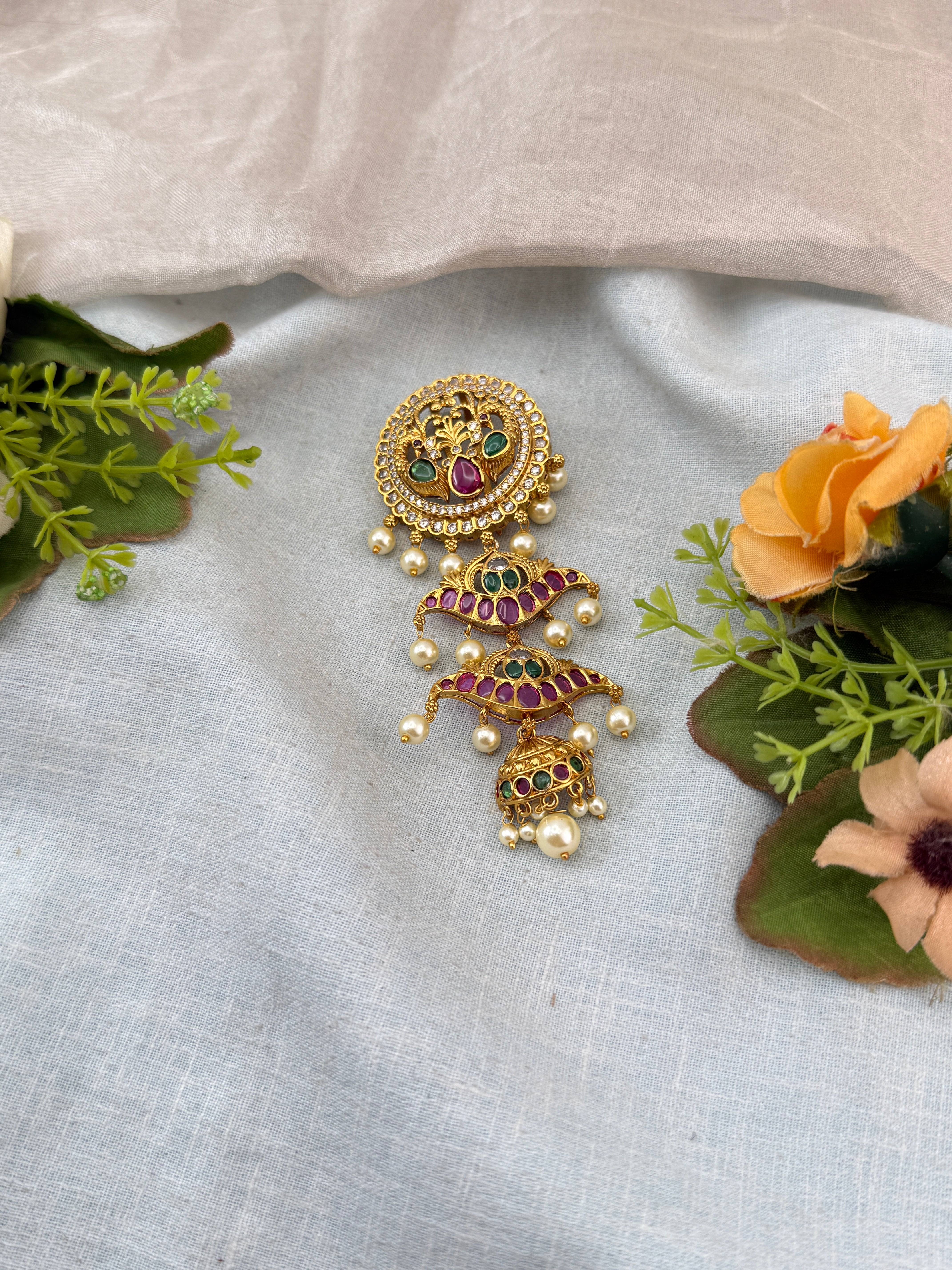 Traditional Jade Bille hair accessory for women
