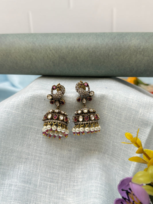 Victorian Jhumka Earrings 1112