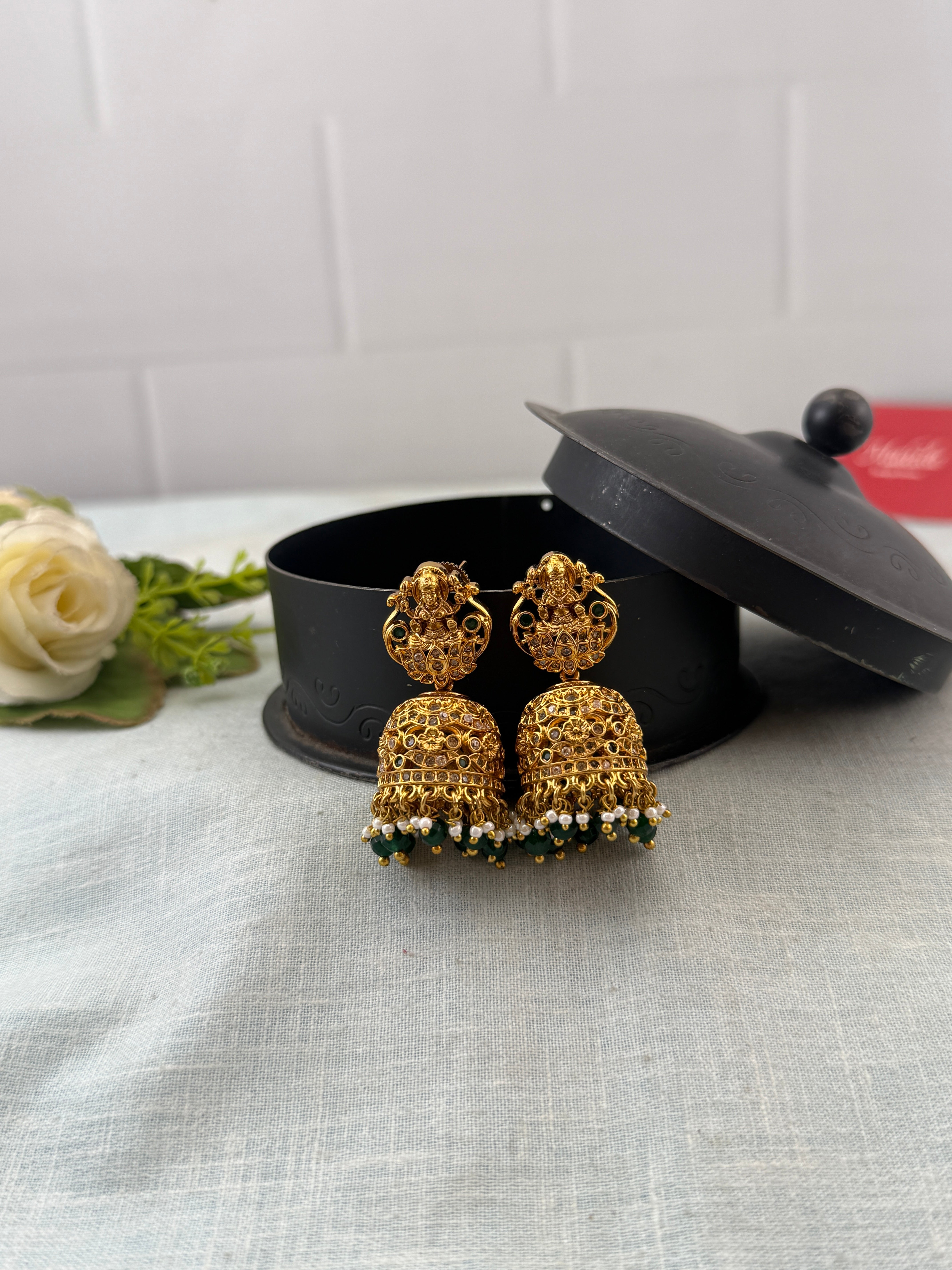 Traditional designer jhumkas for women