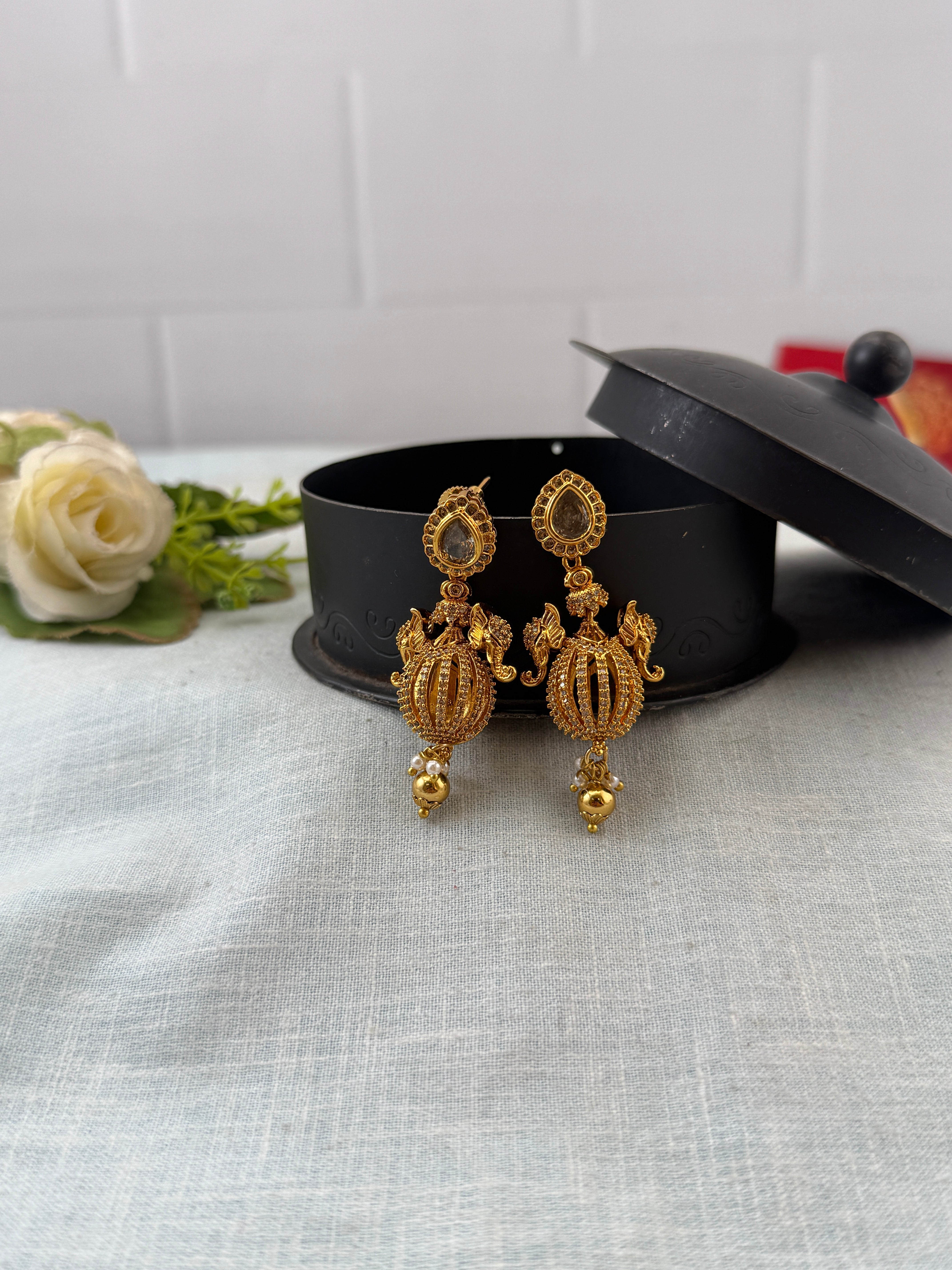 Traditional designer jhumkas for women