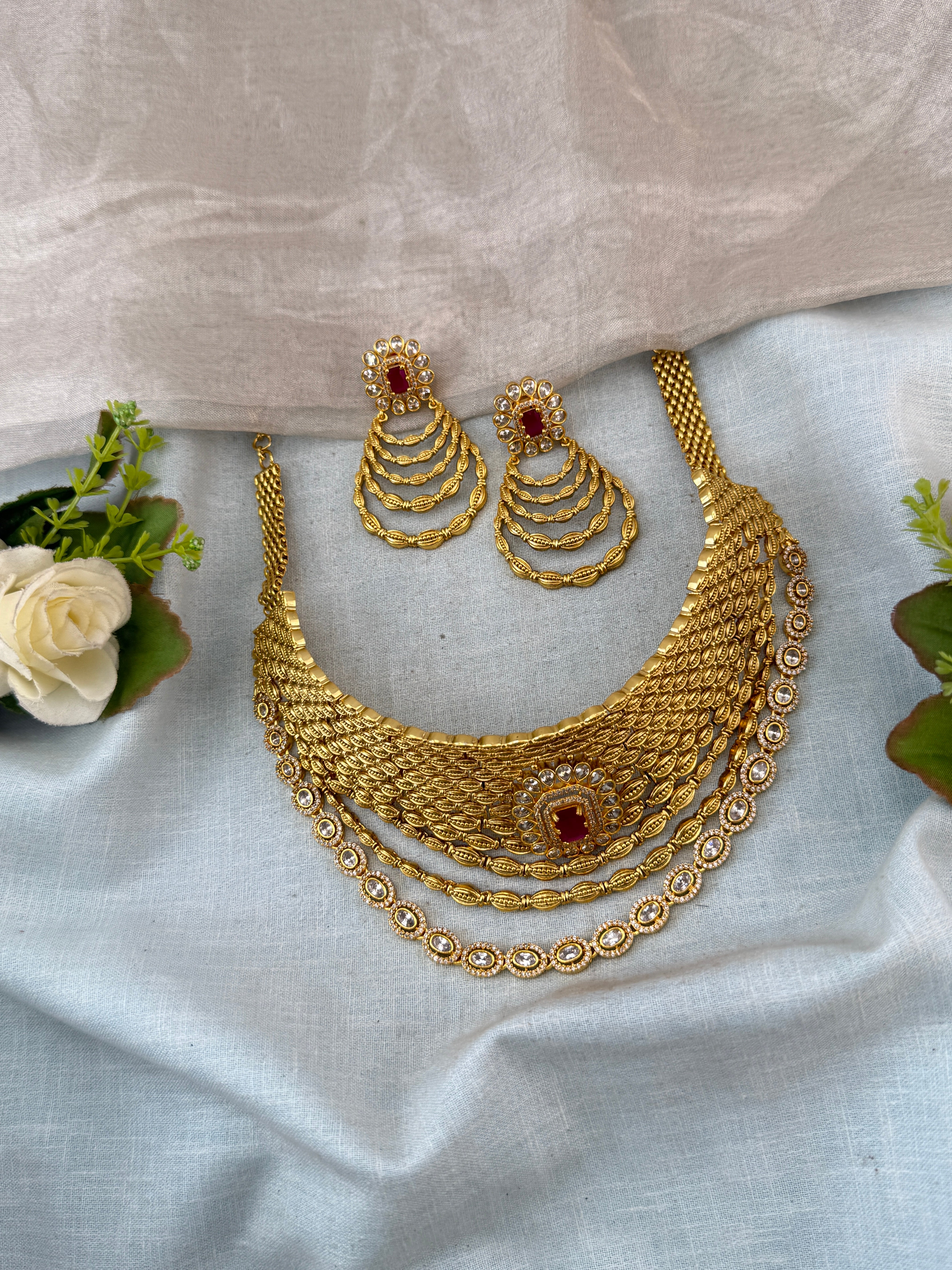 Royal Jadau Kundan necklace for women
