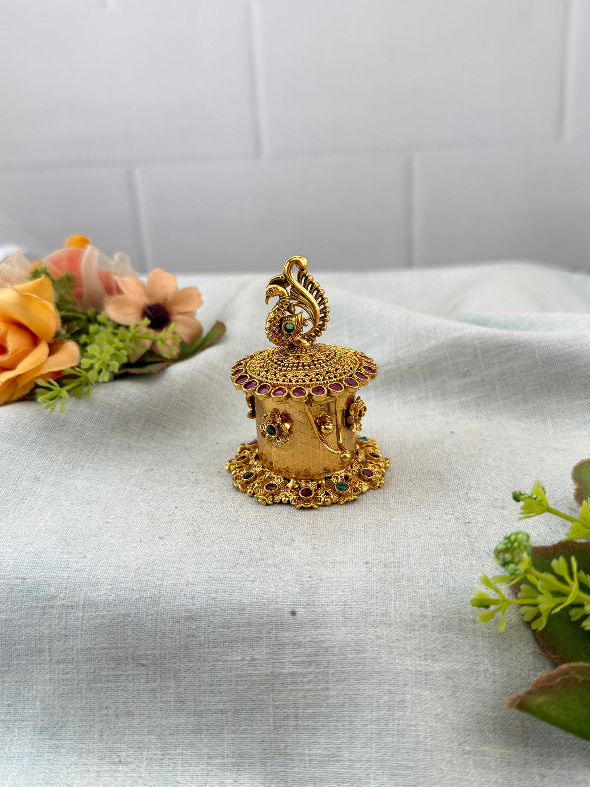 Traditional kumkum bharani for pooja, weddings and festive occasions