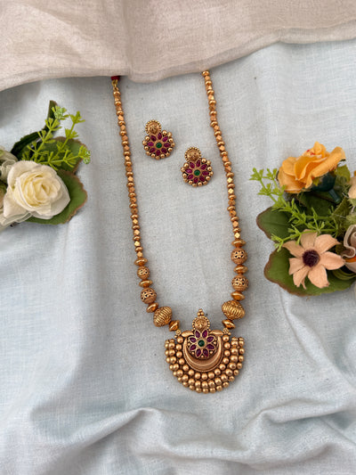Antique temple necklace for women