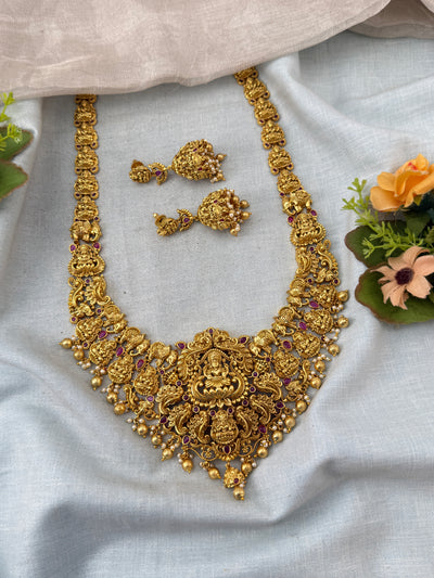 Antique temple necklace for women