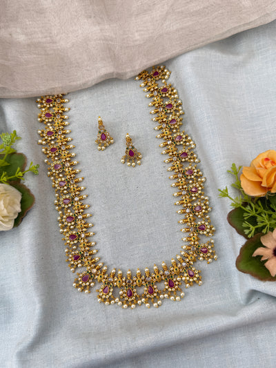 Antique Grand Long Necklace Set | N0338