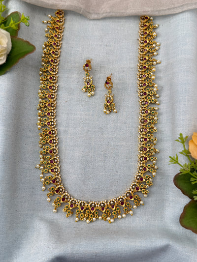 Antique Grand Long Necklace Set | N0334