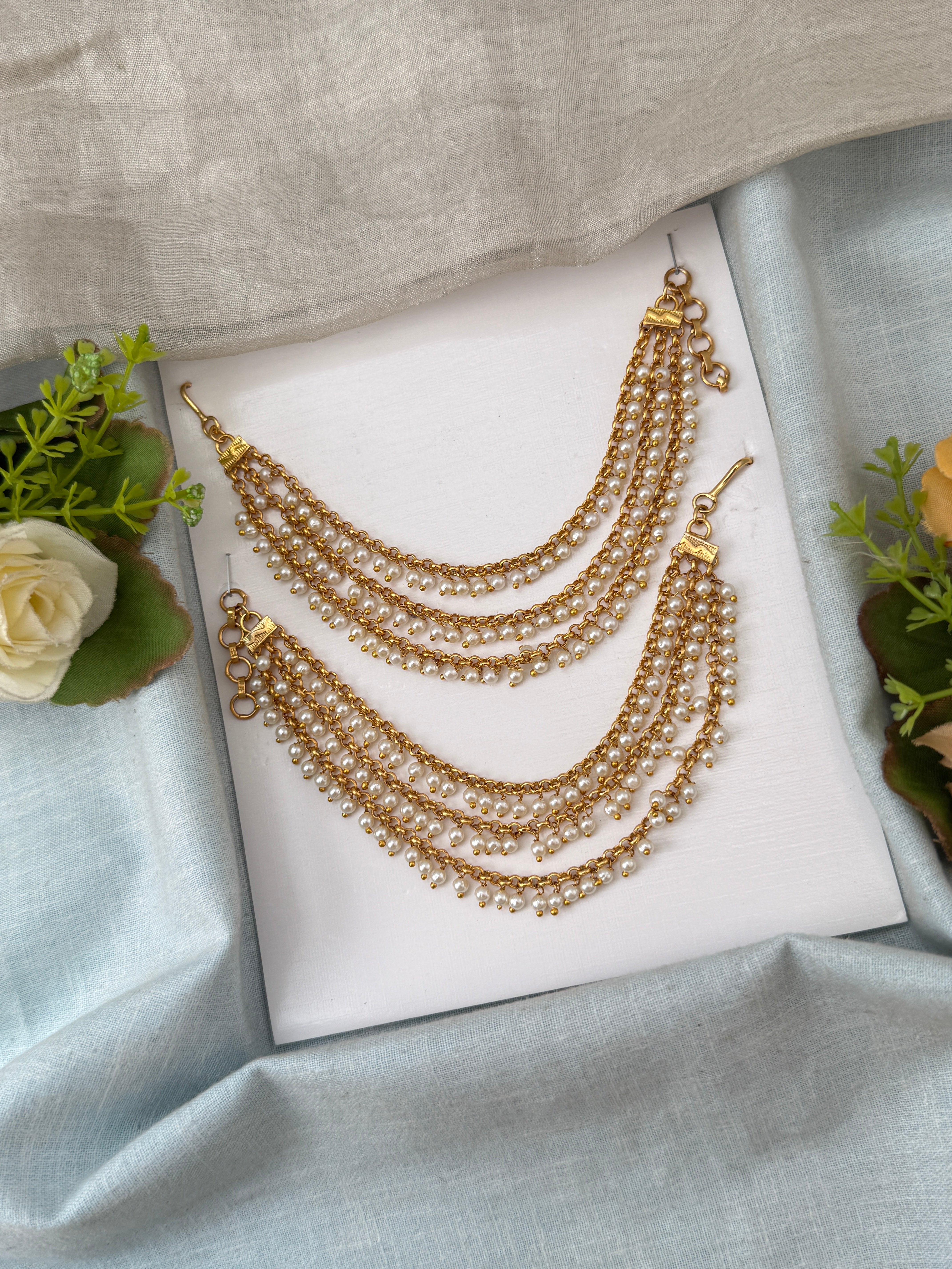 Designer earchains, maatal for women