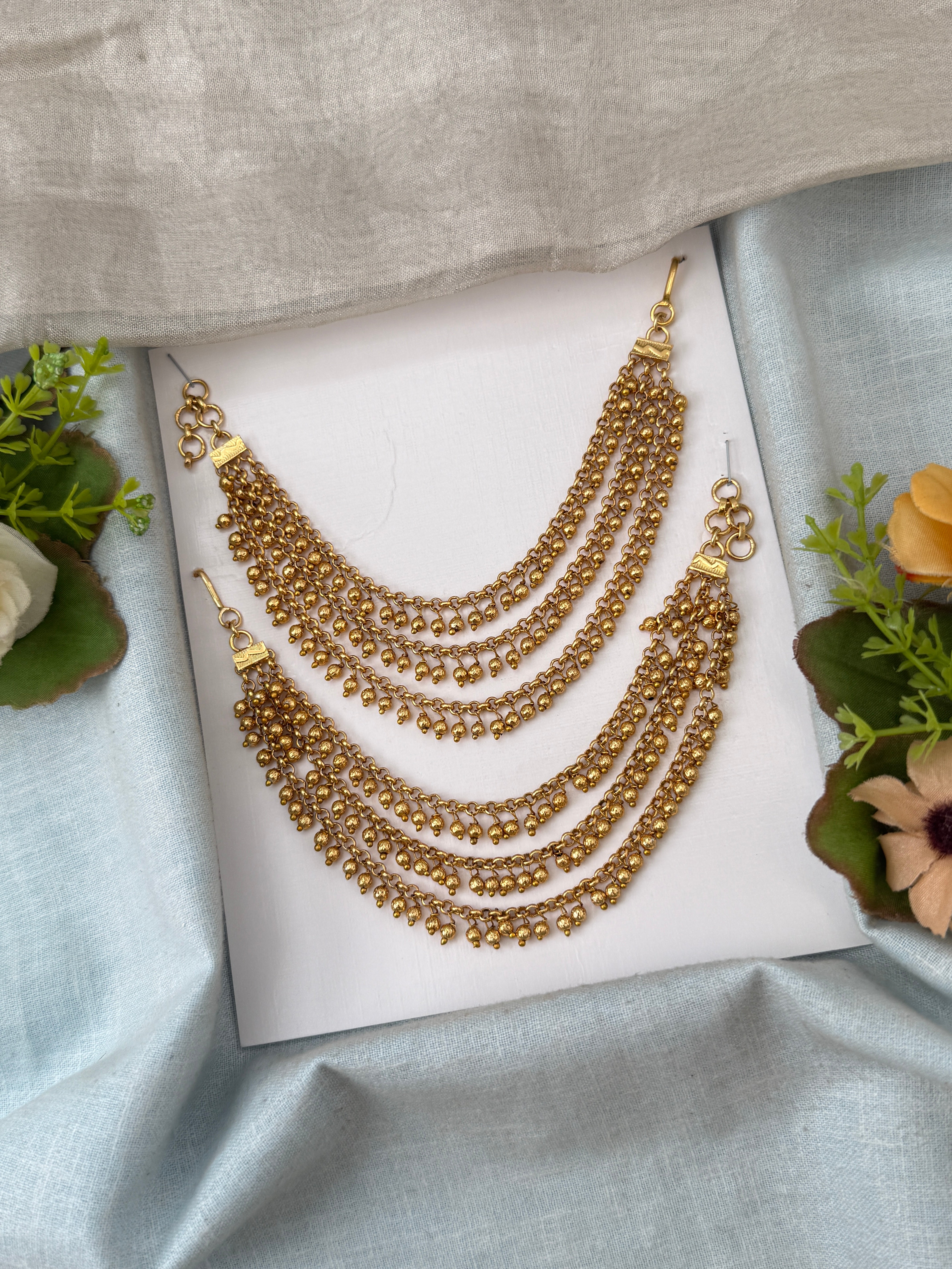 Designer earchains, maatal for women