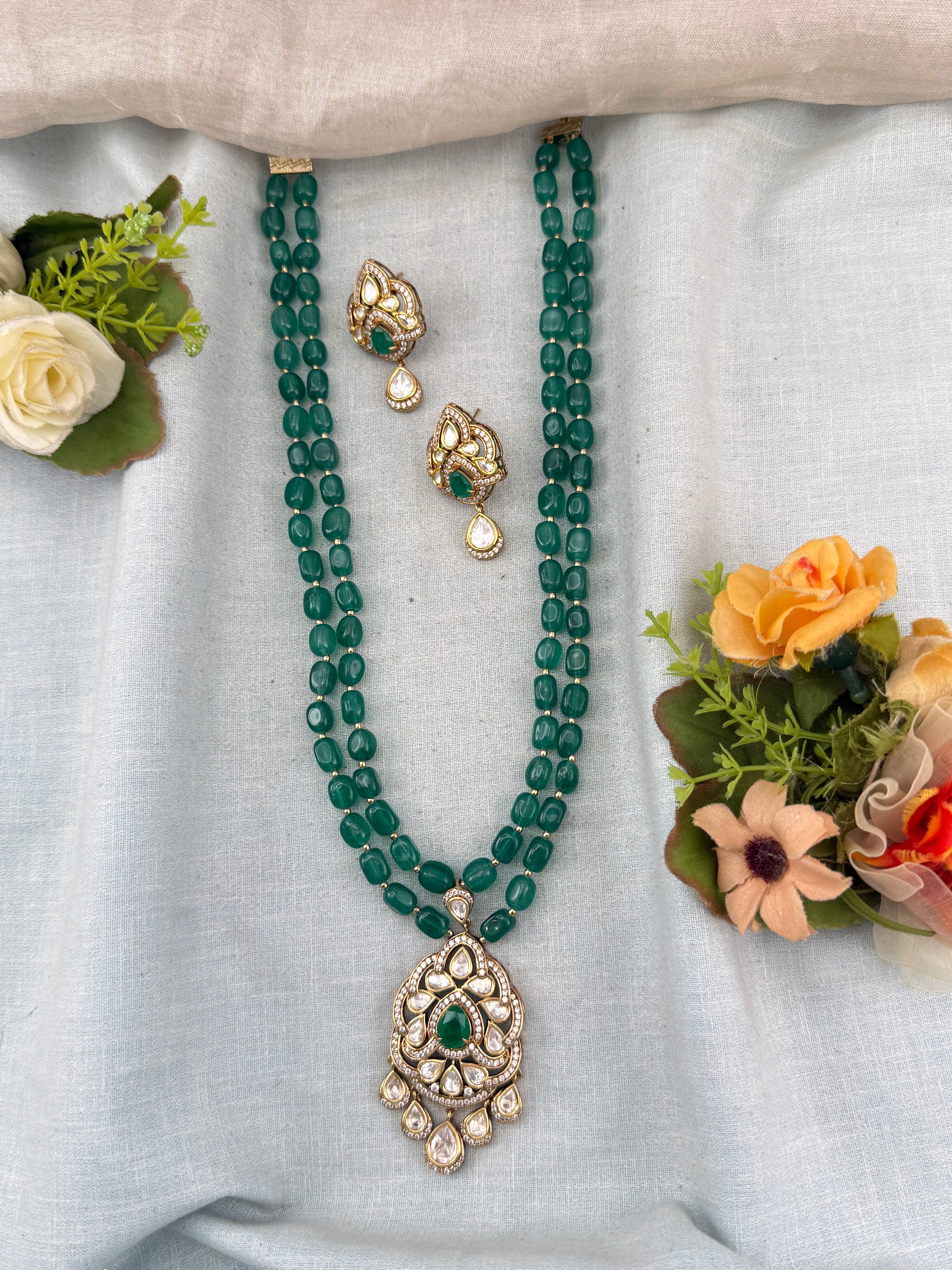 Antique temple necklace for women