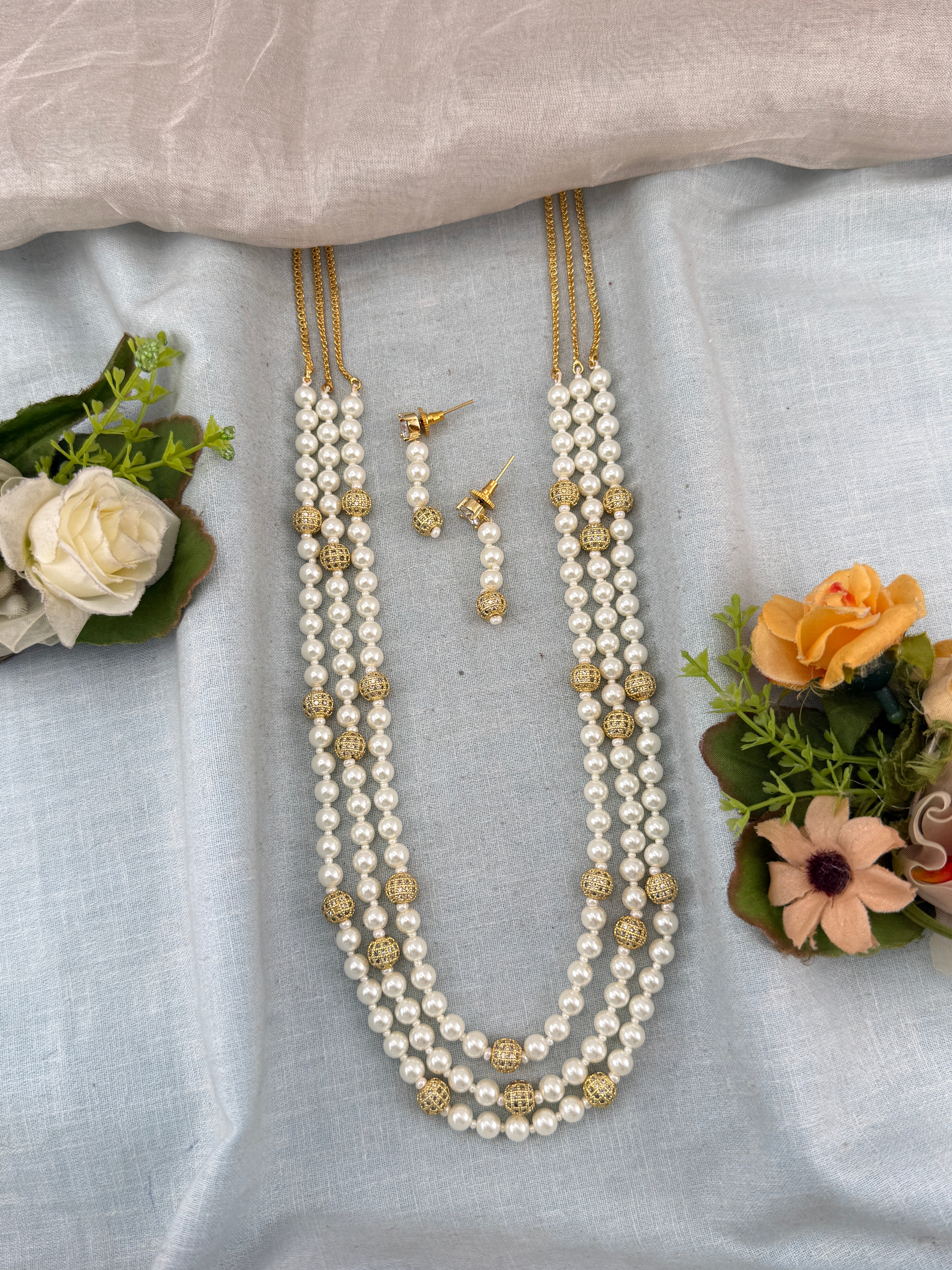 Antique temple necklace for women
