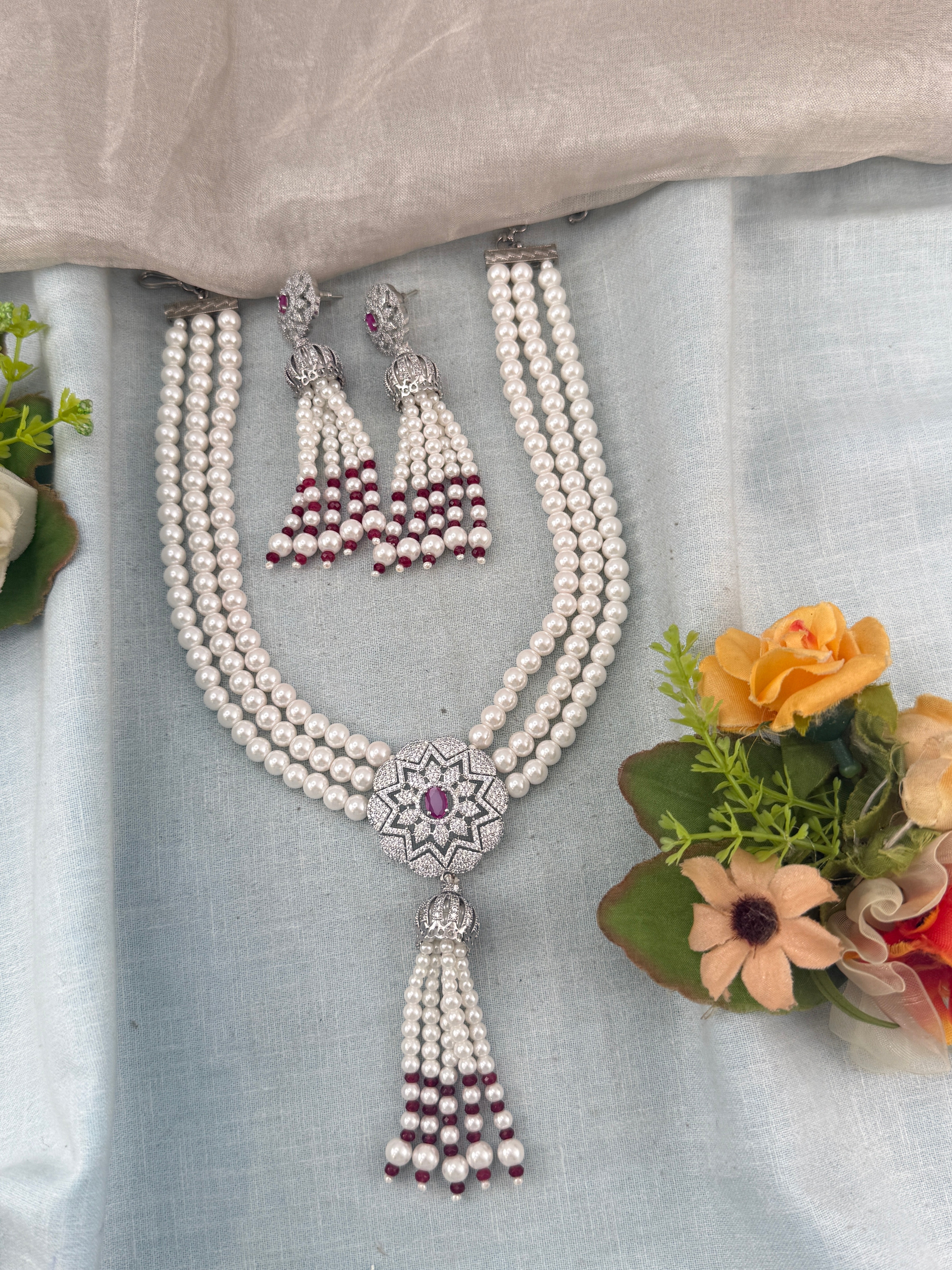 Antique temple necklace for women