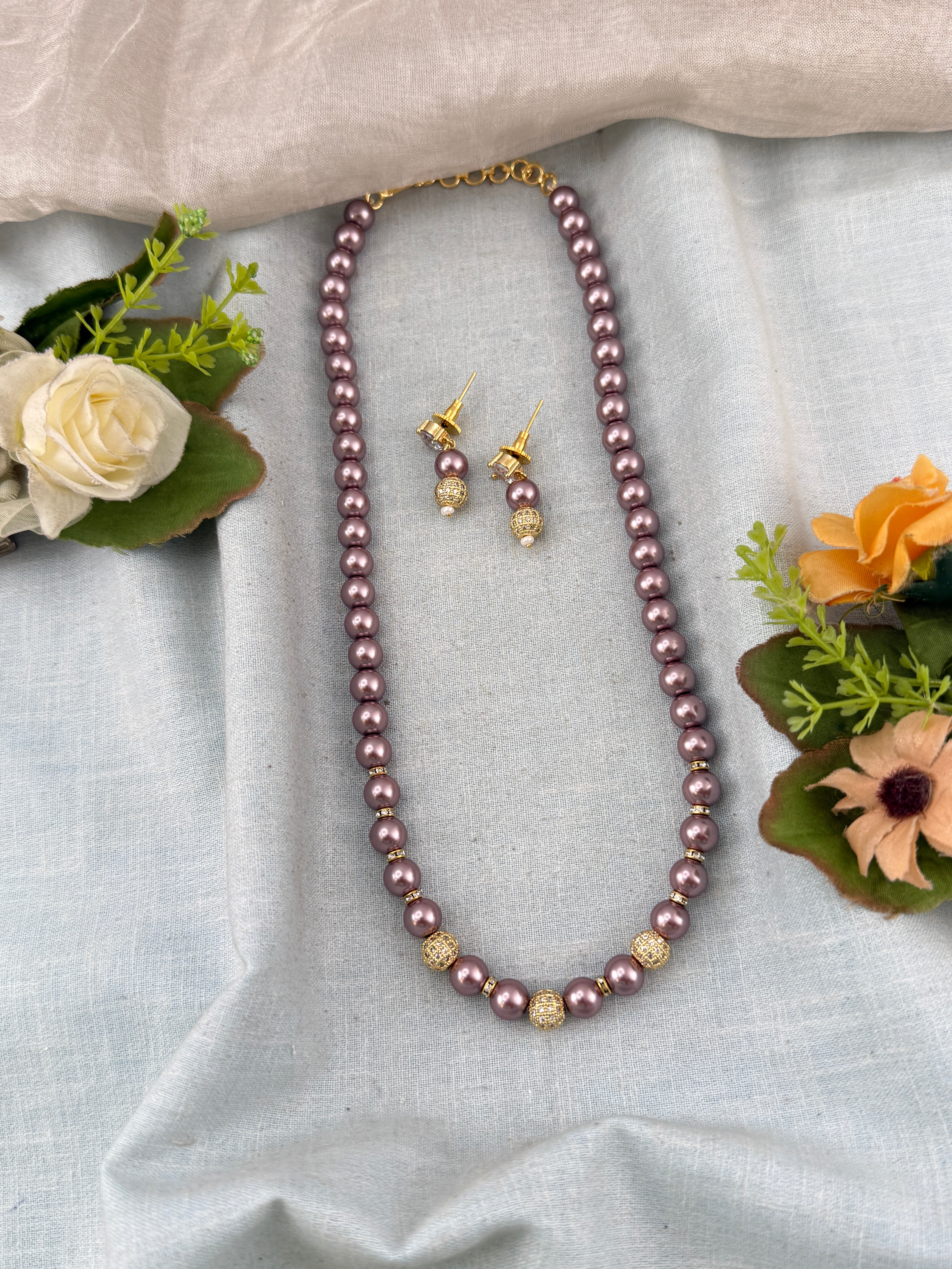 Antique temple necklace for women