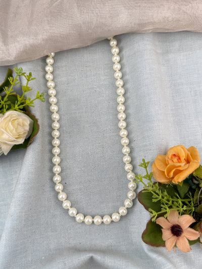 Premium Layer Stone Pendant Pearl Mala Necklace Set  | C0009 A