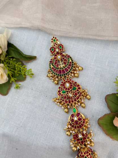 Luxurious Antique Kundan Jadebille 3053